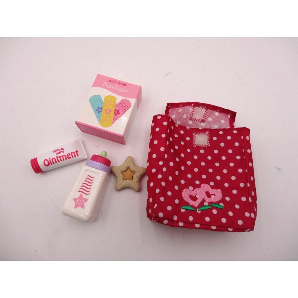 American Girl Doll Bitty Baby Items Check Up Set Bandage  Snack Set Layette‎ set